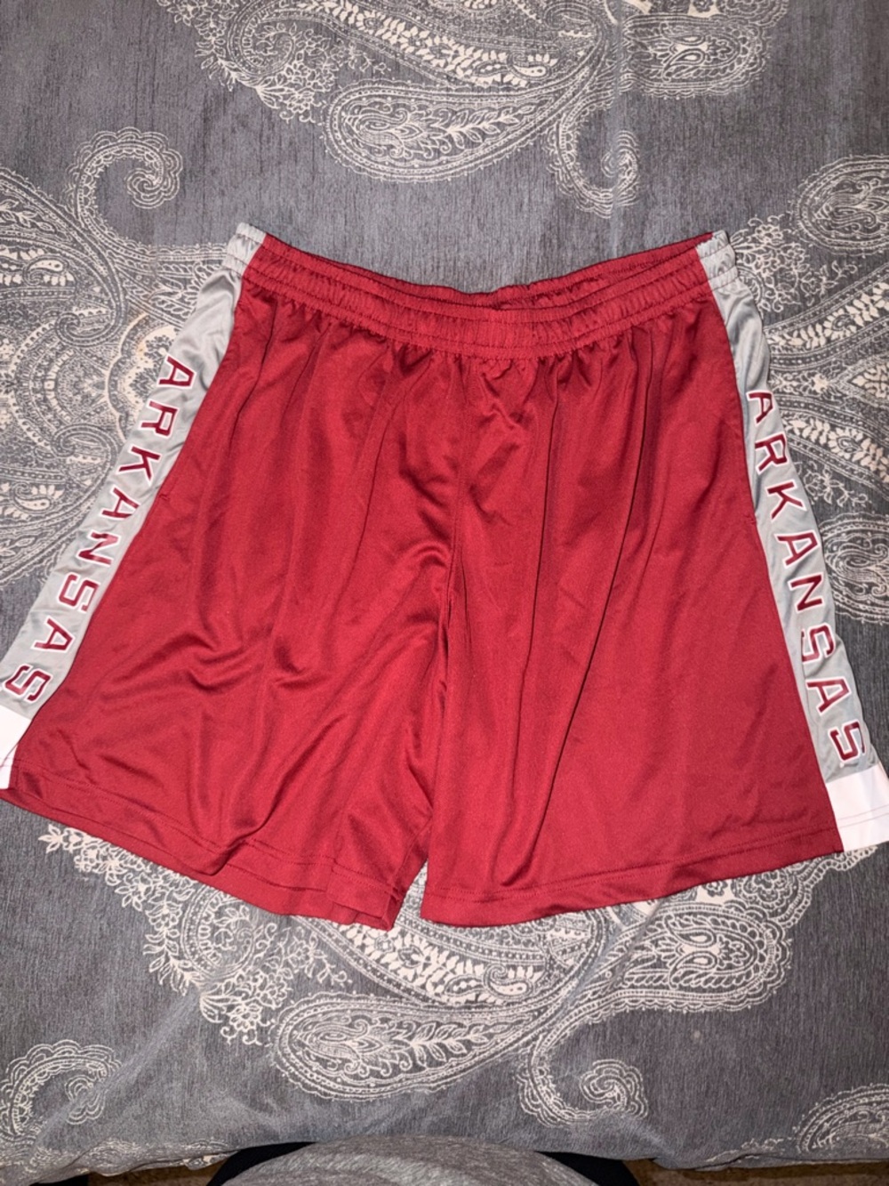 Arkansas Red Athletic Shorts